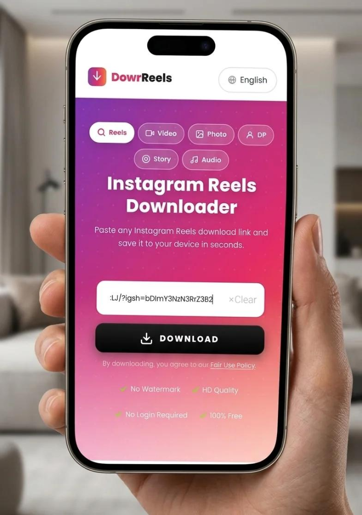 Instagram Reel Video Showcase