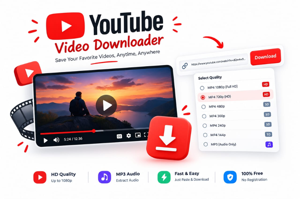 YouTube Video & Shorts Showcase